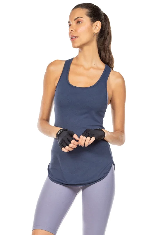 High waist design Essential Long Tank