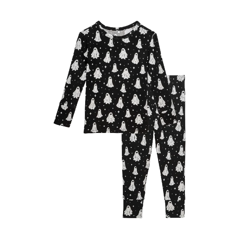 Elegant Design Posh Peanut Long Sleeve Basic Pajama | Ghostly