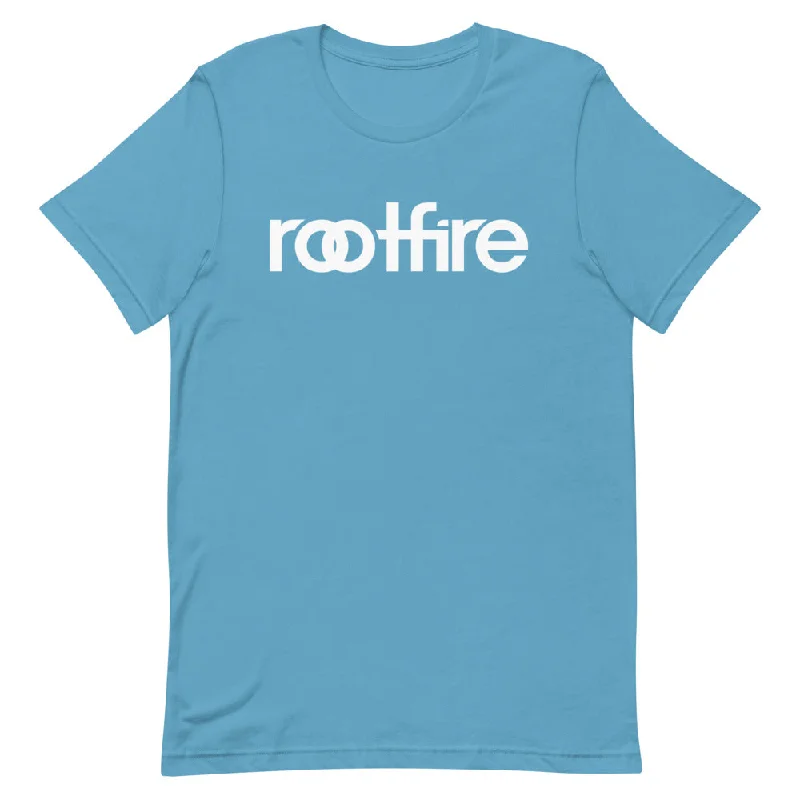 Comfortable Tops Wordmark Tee - Ocean