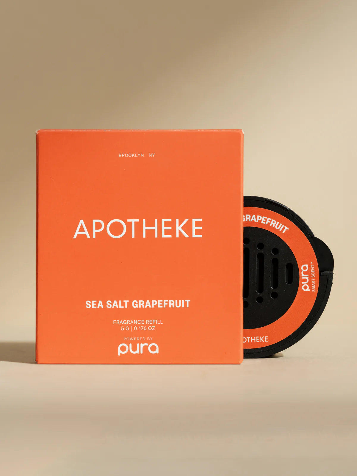 Street Vertical And Horizontal Design PURA Car Scent | Sea Salt Grapefruit