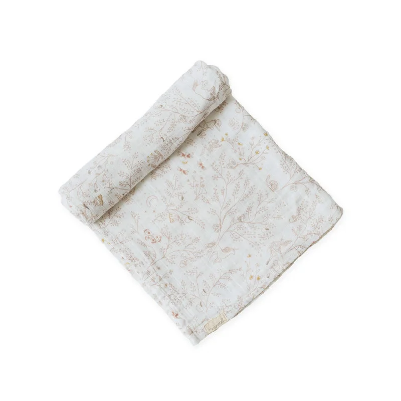 Sports Fitness Wear Pehr Swaddle Blanket in Secret Garden