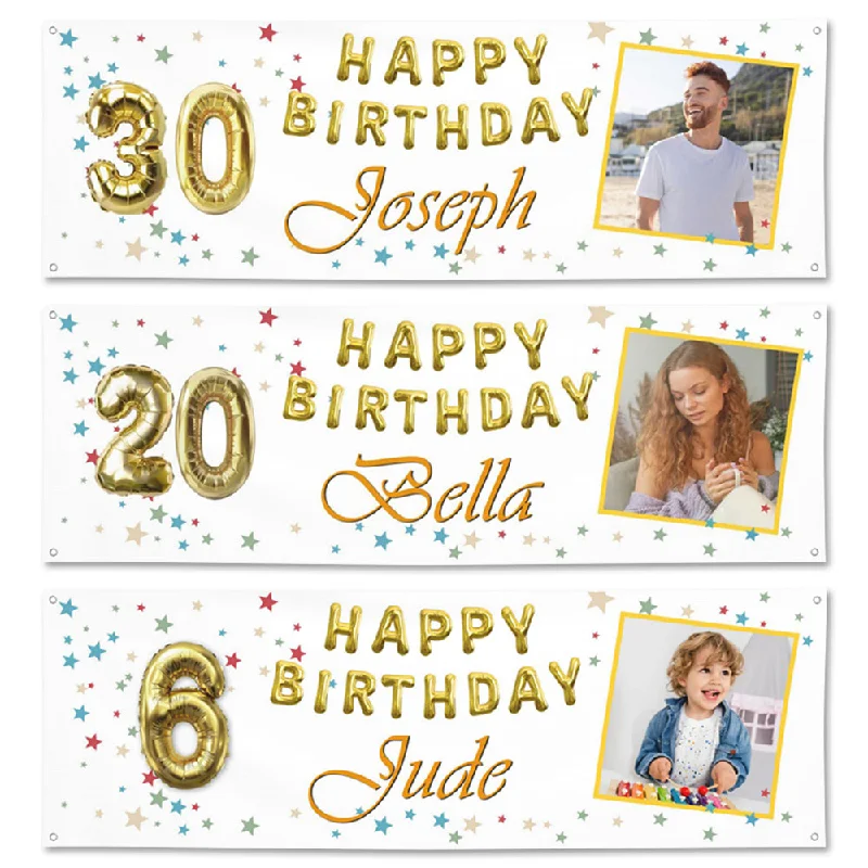 Goddess Style Custom Name,Age,Occasion Wedding Banner Birthday Banner Personalized 18th 30th 40th 50th Photo Party Poster Decoration Goddess Style Custom Name,Age,Occasion Wedding Banner Birthday Banner Personalized 18th 30th 40th 50th Photo Party Poster Decoration