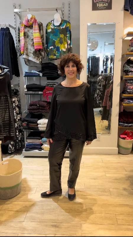 Cozy Layers SiSi Fashion, Sequin Terry Tunic