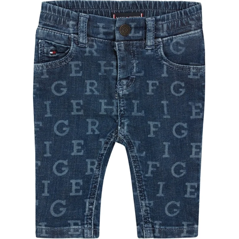 Street Cool Tommy Hilfiger Baby Denim Pants Denim Medium