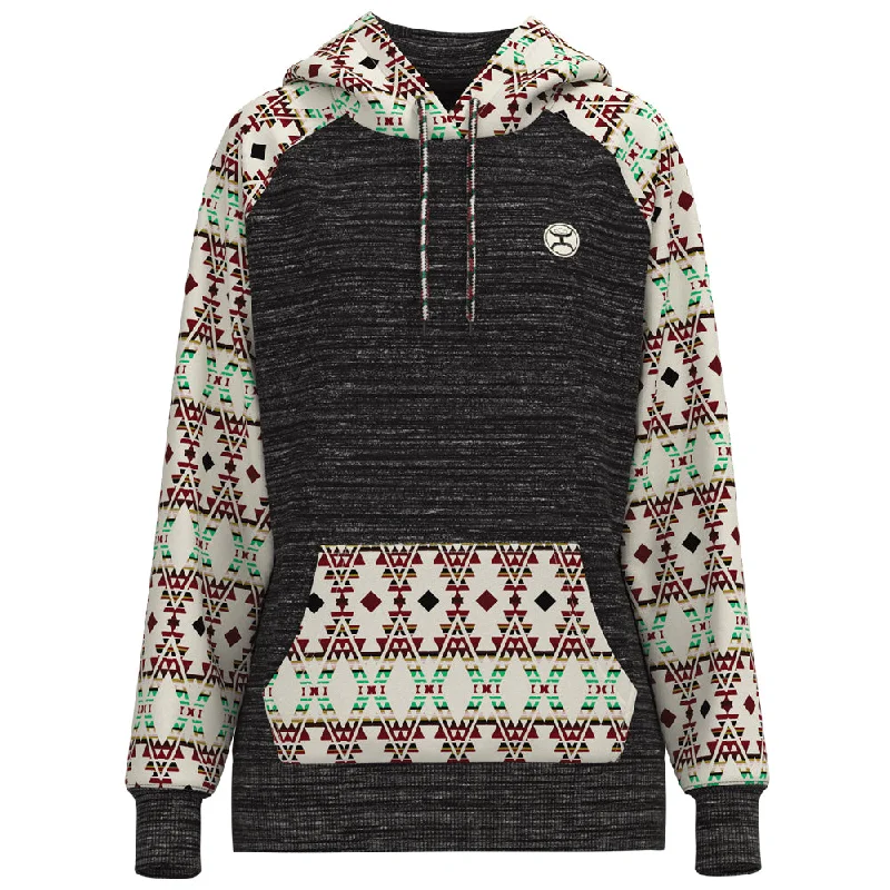 Casual Comfort "Summit" Charcoal/Aztec Hoody