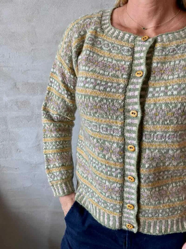 Knitted Design Sine Cardigan by Ruth Sørensen, No 20 knitting kit