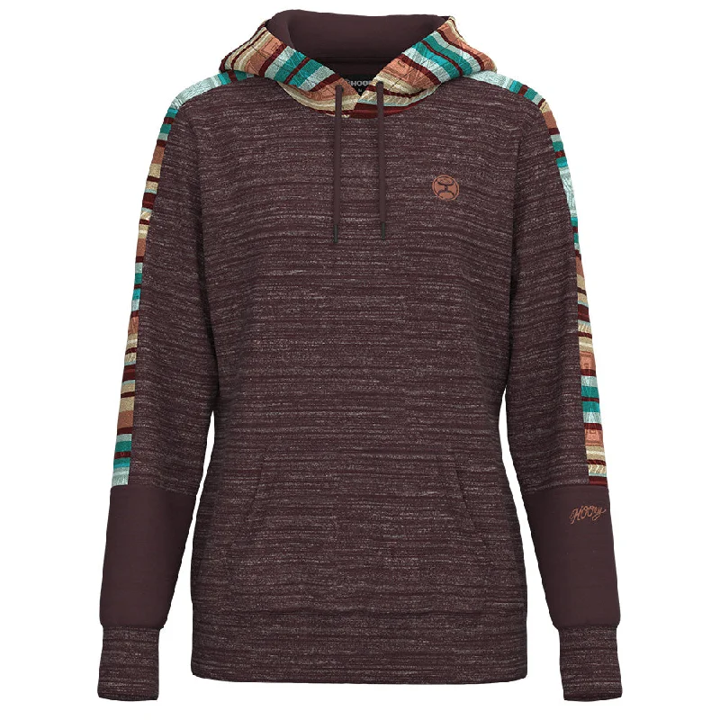 Exquisite Craftsmanship "Canyon" Maroon w/ Serape Pattern Hoody