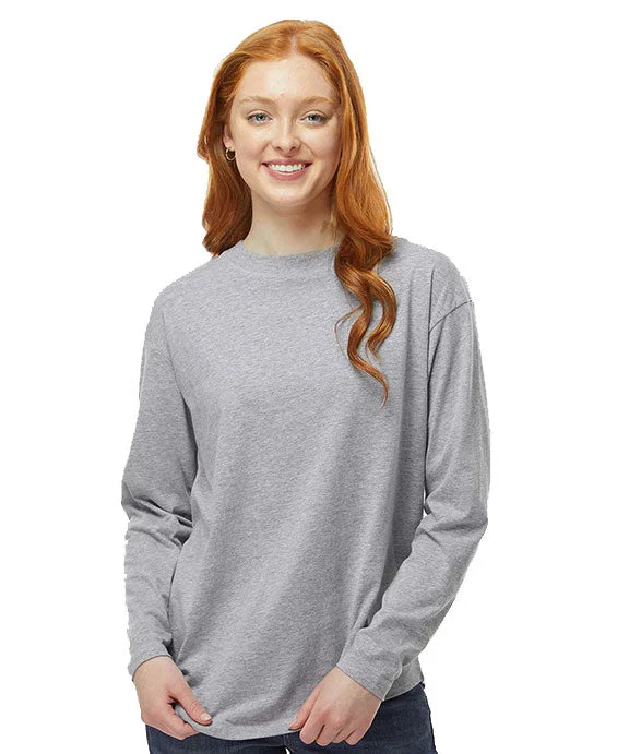 High-quality Design 3508 - LAT Ladies Relaxed Long Sleeve T-Shirt | Heather