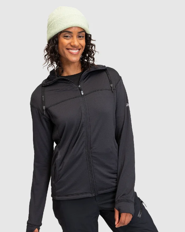 Avant-garde Design Womens Vertere Technical Zip-Up Fleece