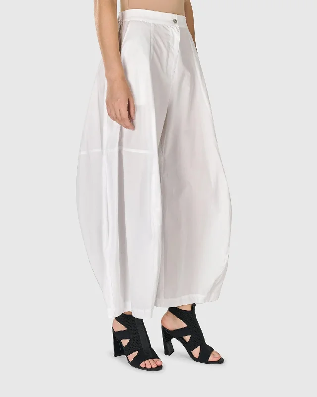 Simple research Urban Borough Balloon Pants, White