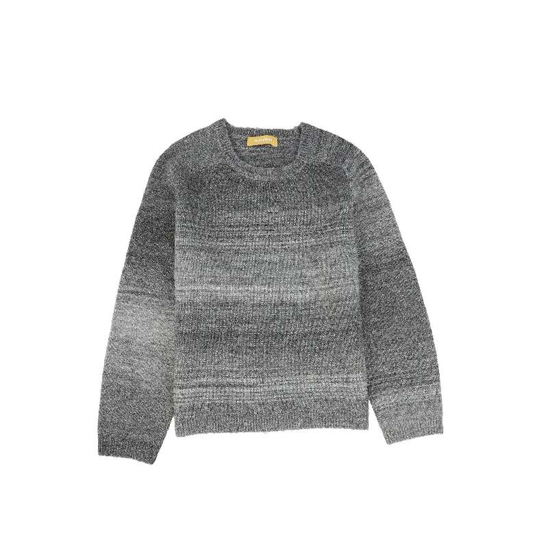 Fashion Must-have LE BOURDON GREY OMBRE KNIT SWEATER [FINAL SALE]