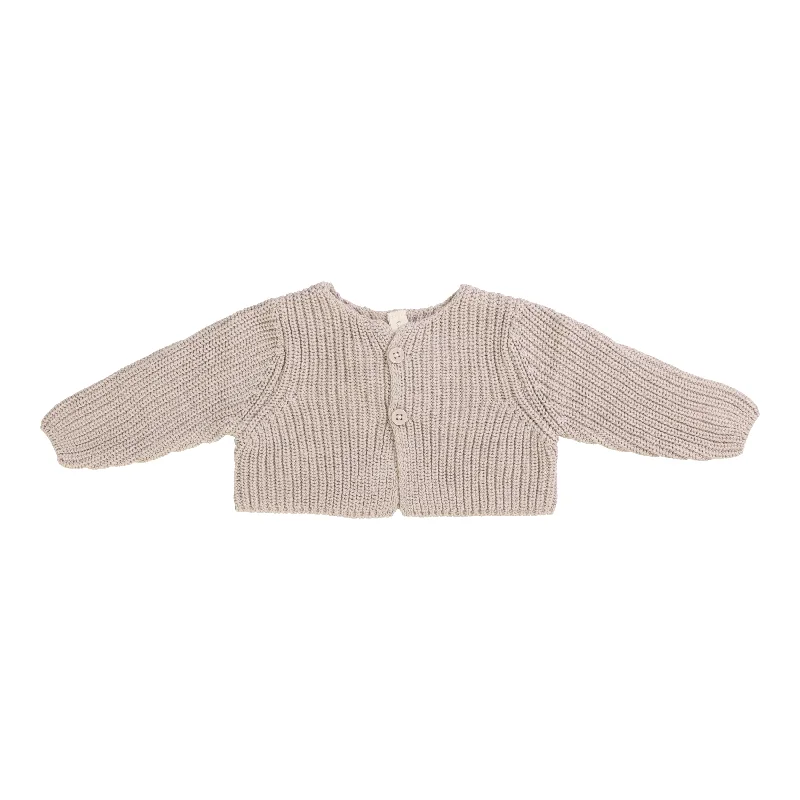 Everyday Style LILETTE  BY LIL LEGS  BY LIL LEGS OAT CHUNKY KNIT SHRUG