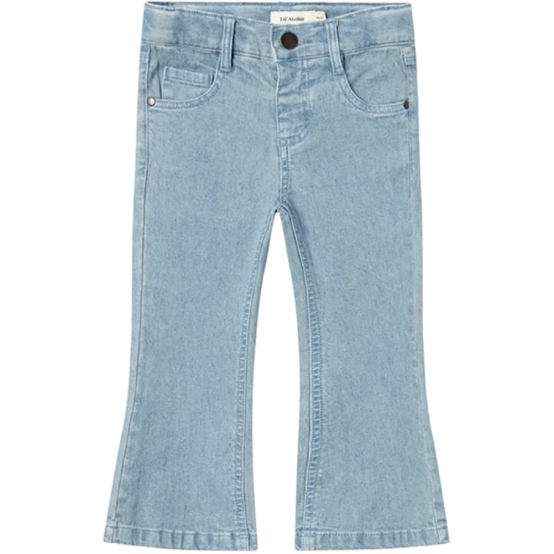 Exquisite Craftsmanship Lil'Atelier Medium Blue Denim Salli Slim Bootcut Jeans