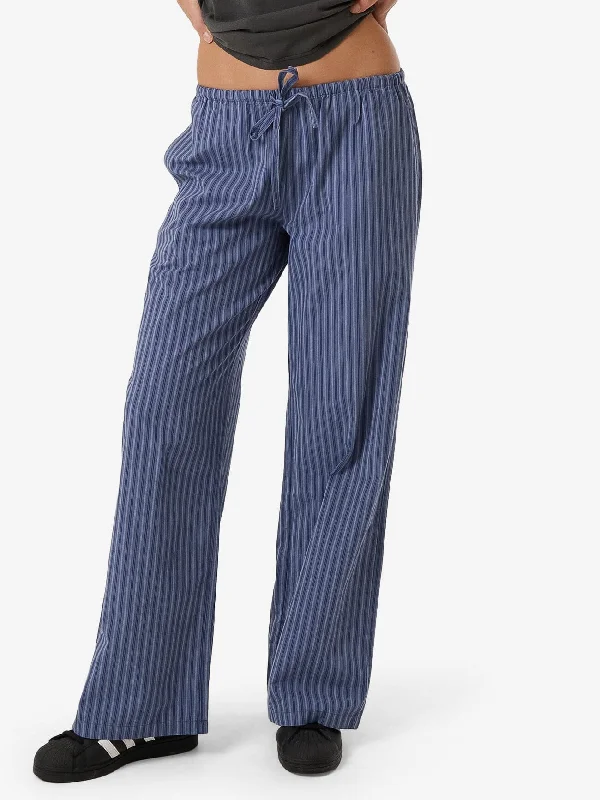 Loose Fit Infinity Drawstring Pant - Estate Blue