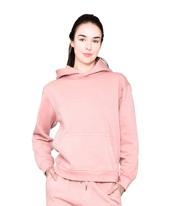 Bright Colors LS16001 - Lane Seven Unisex Urban Pullover Hooded Sweatshirt | Salmon