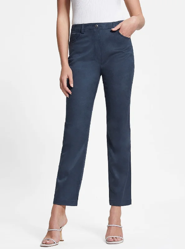 Youthful Vitality Eco Blackened Blue Kelly Straight Pants