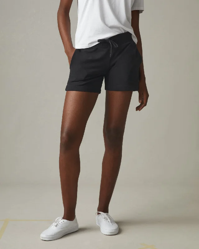 Soft Touch Weekend Short - Super Black