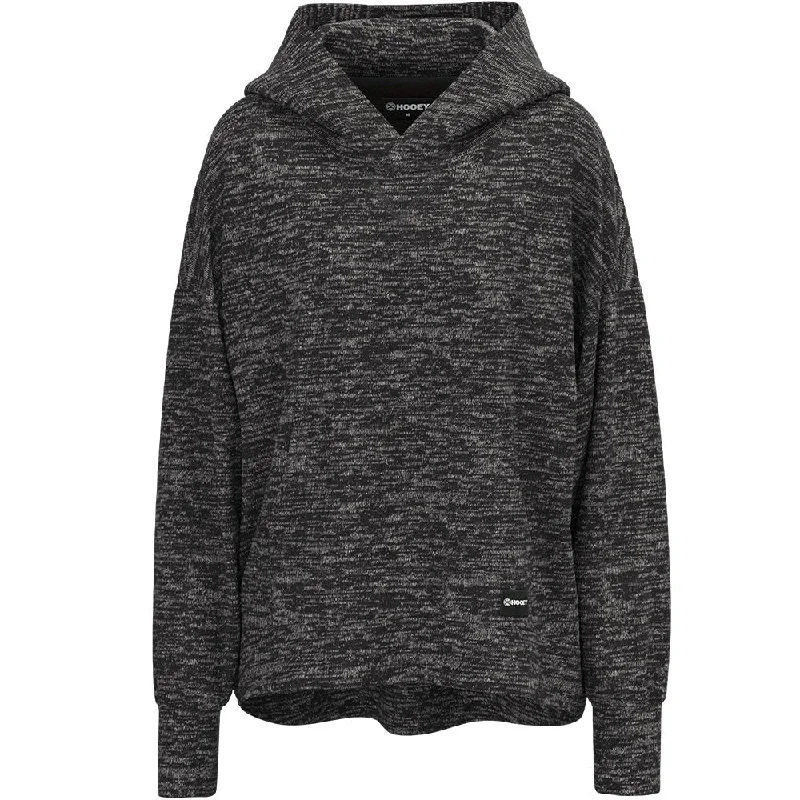 Casual Chic "Roomy" Black Hoody