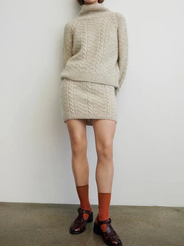 High-quality Styles Gerda sweater by Aegyo Knit, No 20 + silk mohair yarn kit (excl pattern) High-quality Styles Gerda sweater by Aegyo Knit, No 20 + silk mohair yarn kit (excl pattern)