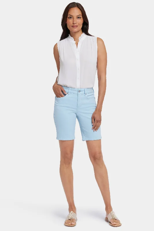 Autumn Selection Ella Denim Shorts - Aquatic