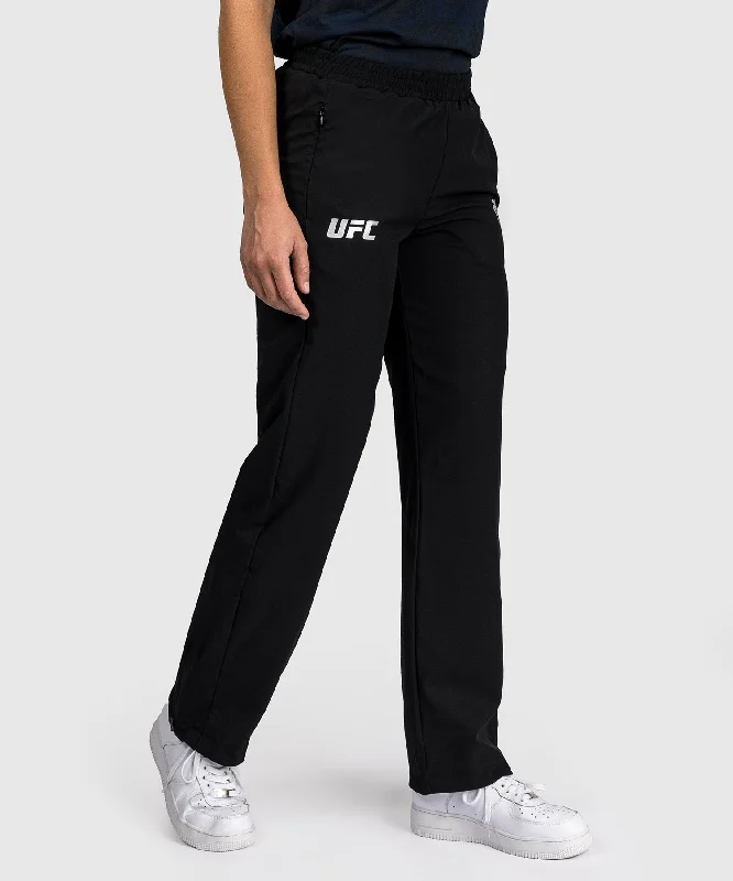 Soft Comfort UFC Fusion by Venum Fight Week Women’s Straight Leg Pant - Black
