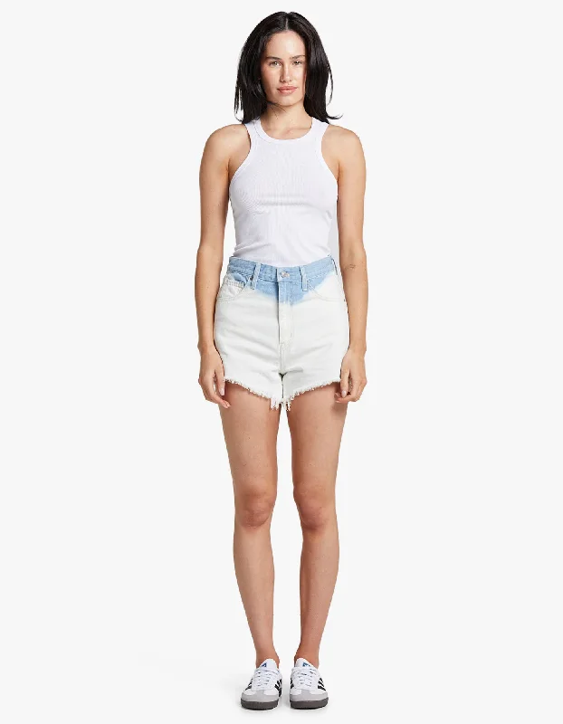 Fashion Expert High Waisted Mom Short - Crack Of Dawn