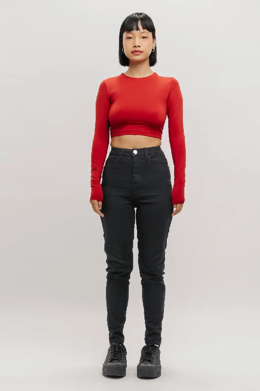 Basic Version Black Skinny Jeans