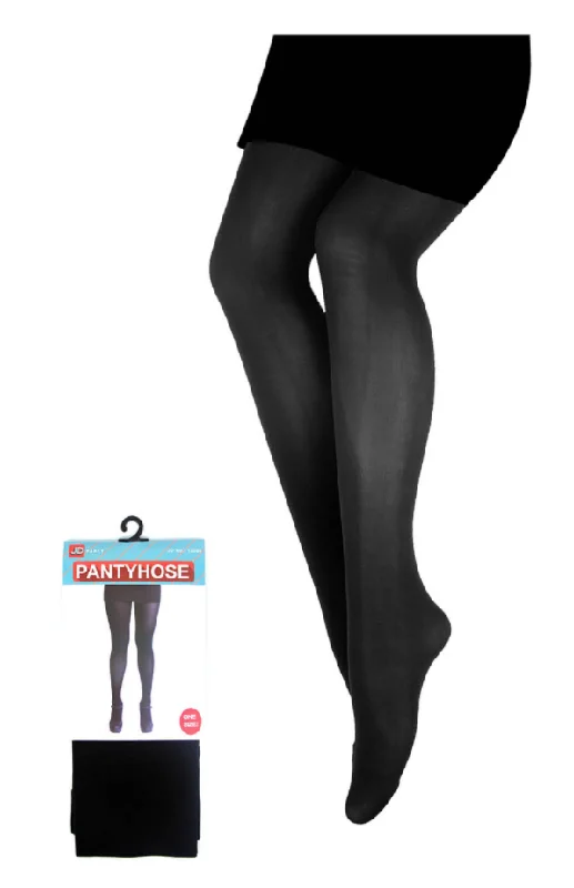 Trendy Looks PANTYHOSE Tights Stockings Hosiery Womens Ladies Plain Colours - Black - One Size Fits Most Trendy Looks PANTYHOSE Tights Stockings Hosiery Womens Ladies Plain Colours - Black - One Size Fits Most