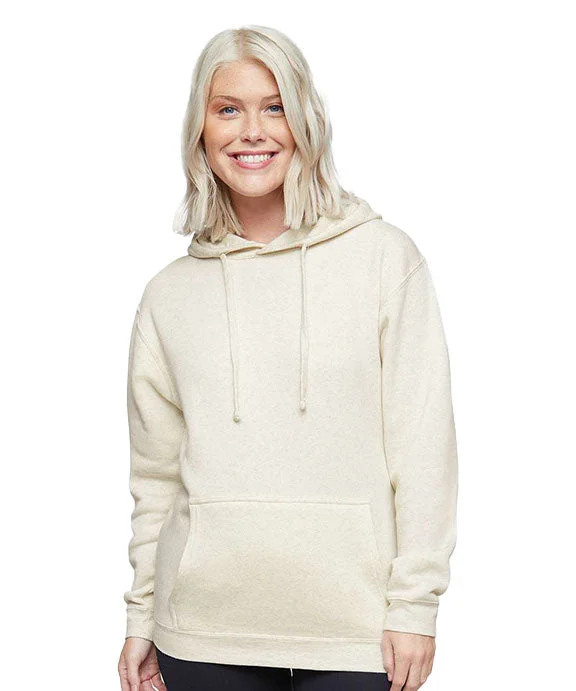 Integrated Design 6926 - LAT Adult Pullover Fleece Hoodie | Natural Heather
