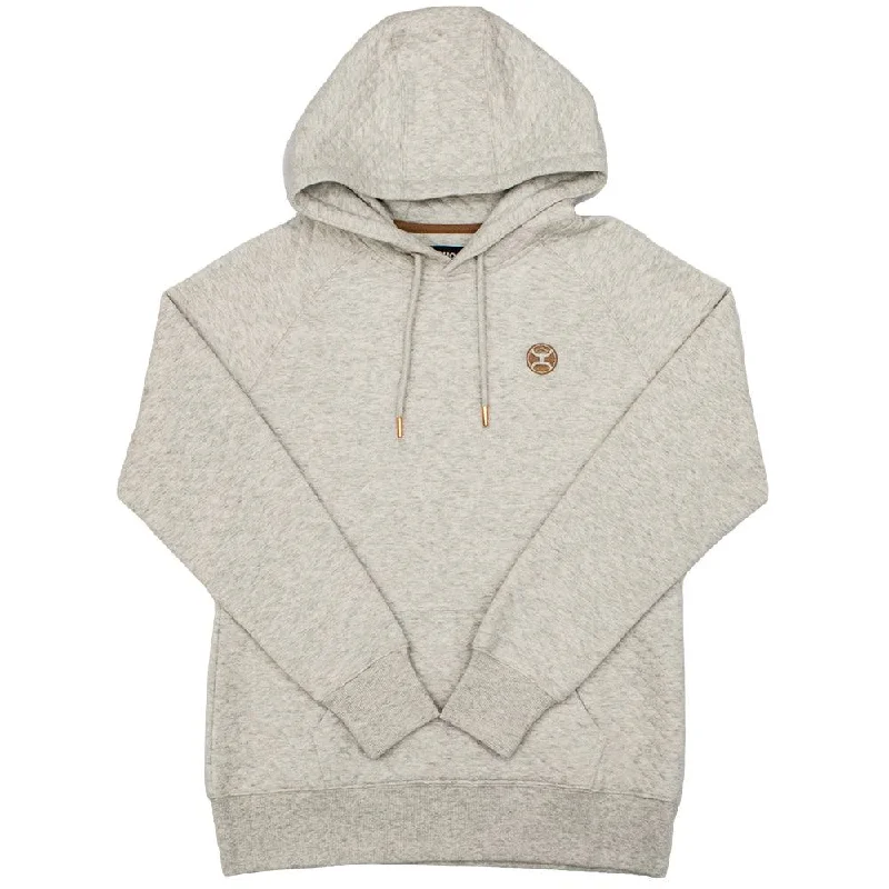 Knowledge And Elegance "Mogul" White w/ Quilted Pattern Hoody