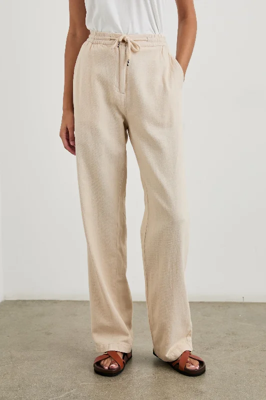 Retro Dress BROOKLYN PANT - STONE