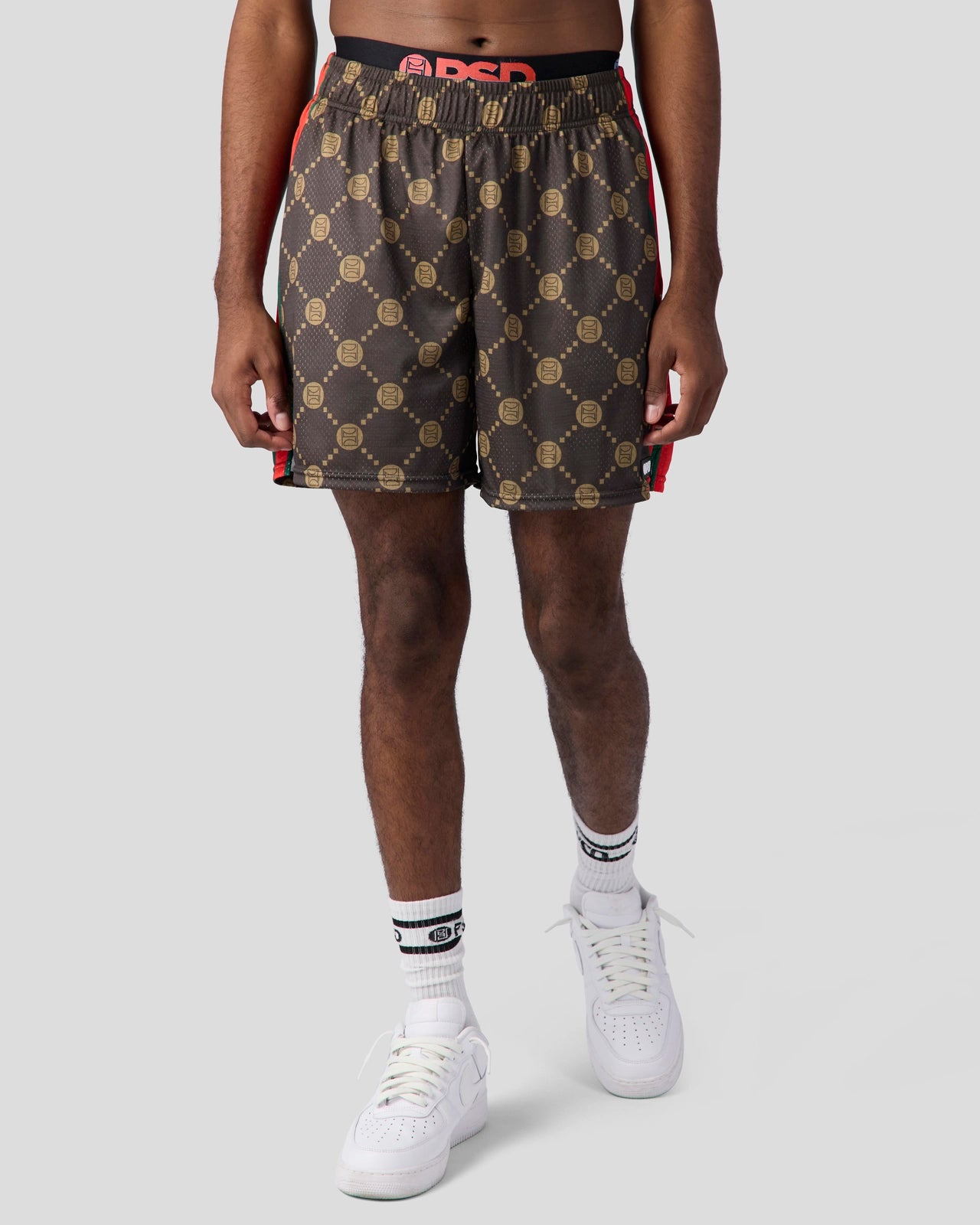 Easy Chic Emblem Lux Brown Active Short