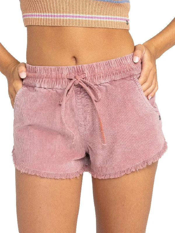 Wearable At Home Or Out Roxy Ladies Scenic Route Cord Short
