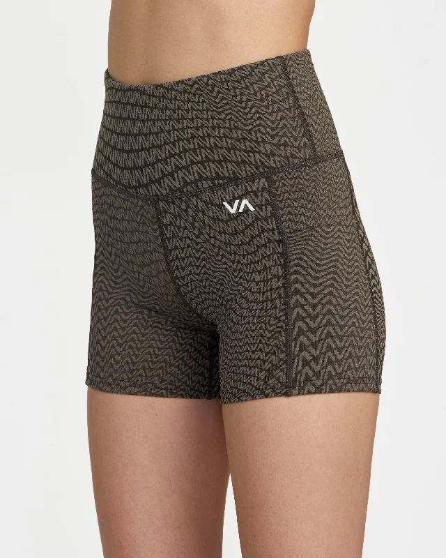 Retro Design Jacquard Pocket Short - Va Warp Chocolate