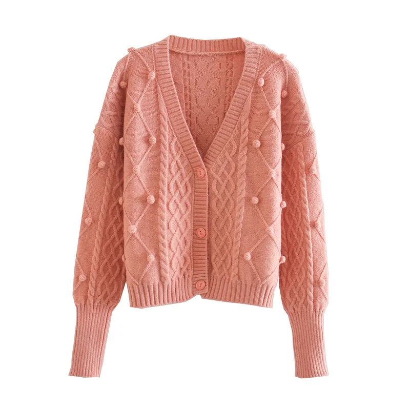 Cozy Shirts Autumn women's cardigan jacket  1347