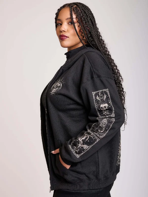 Warm and substantial The Devil Tarot Hoodie