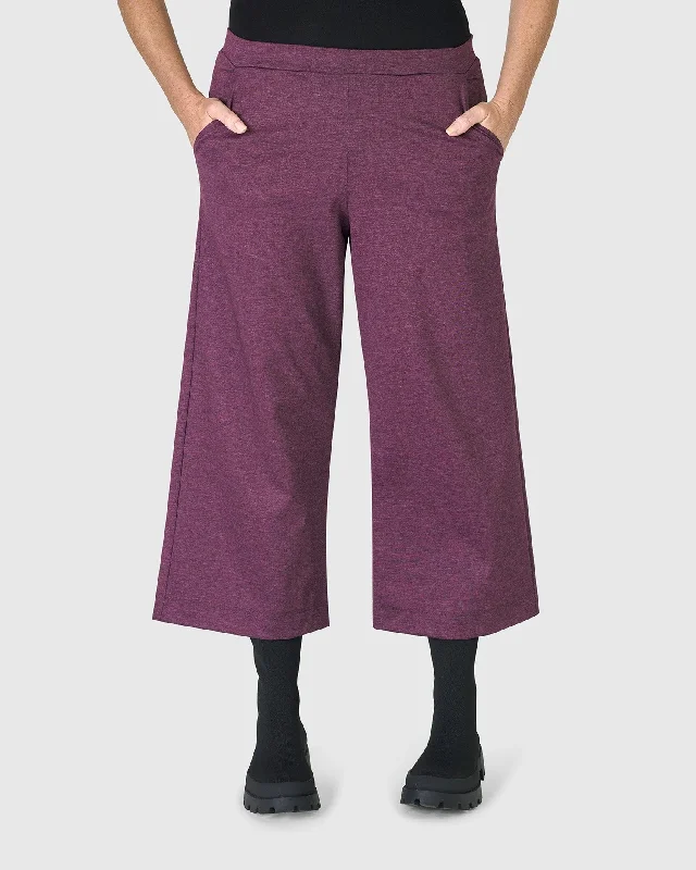 Personalized Series Folklore Easy Pants, Plum