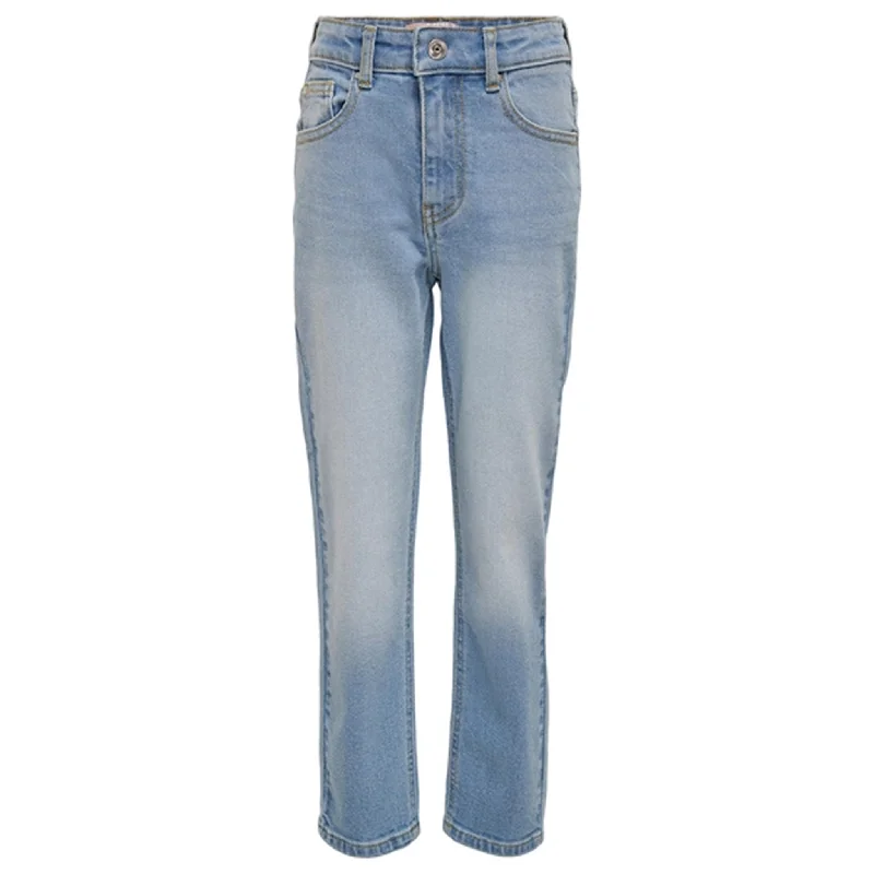 Advanced Customization Kids ONLY Light Blue Denim Calla Mom Fit Noos Jeans