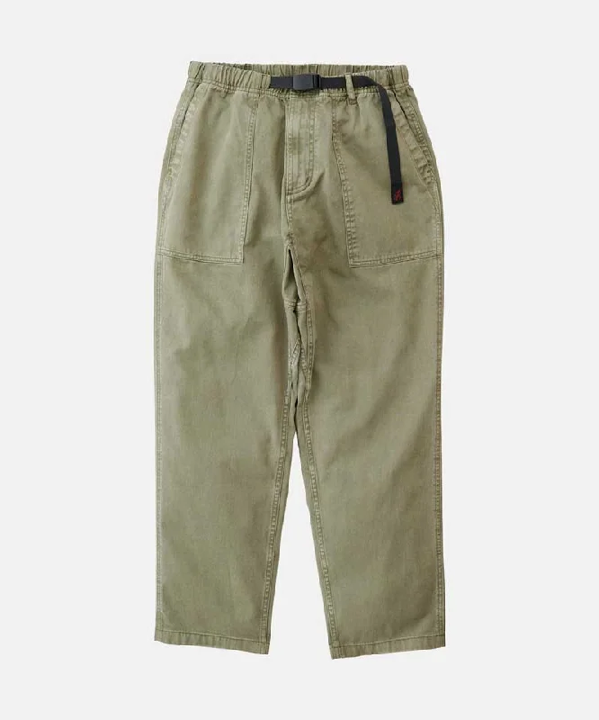 Relaxed Wear Loose Tapered Ridge Pant