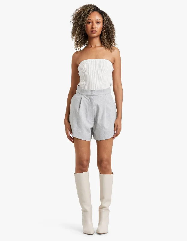 Simple Style Aurora Shorts - Ash