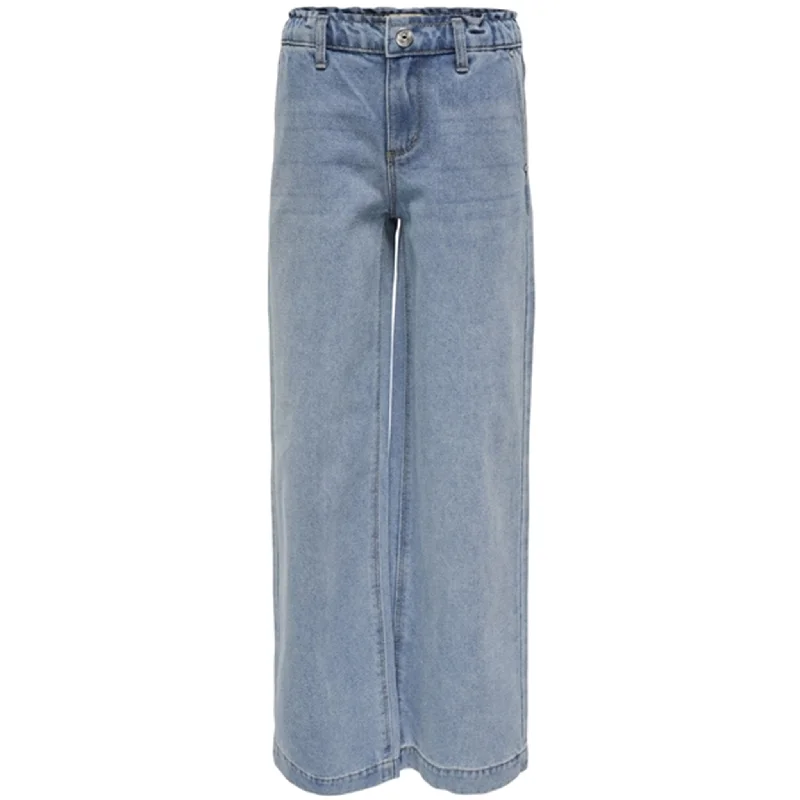 Personalized Wear Kids ONLY Light Blue Denim Comet Wide Denim Jeans Noos