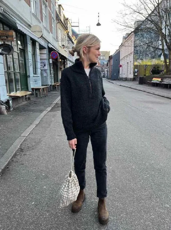Slim Fit Zipper Sweater Light by PetiteKnit, No 1 kit