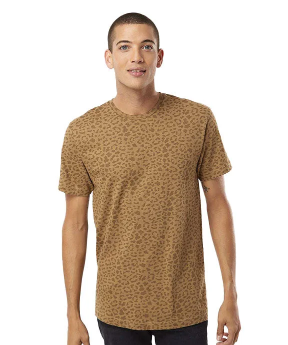 Cozy Fit Wear 6901 - LAT Fine Jersey T-Shirt | Brown Leopard