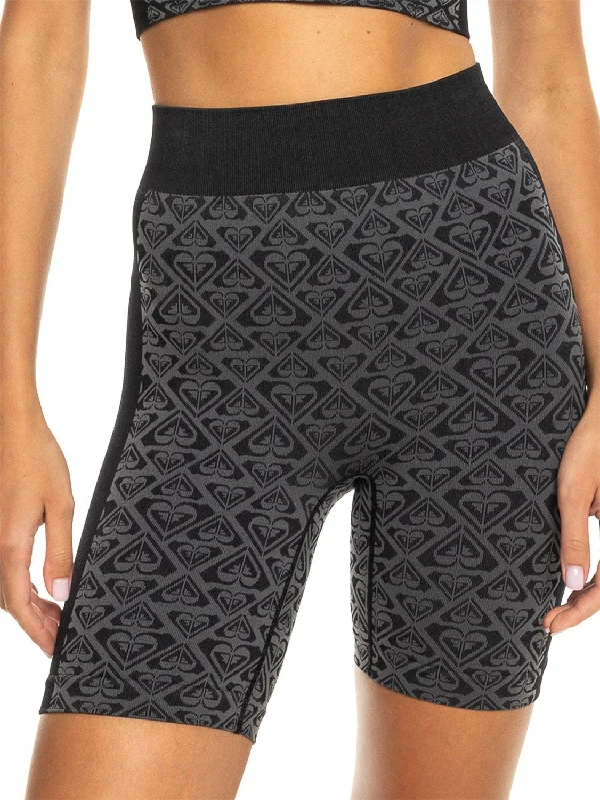 Trendy Items Roxy Ladies Chill Out Seamless Heart Biker Short