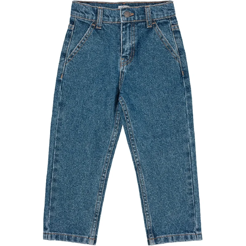 Celebrity Style Copenhagen Colors Indigo Blue Washed Organic Junior Jeans Regular Fit