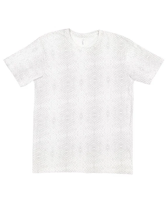 Cozy Fit 6901 - LAT Fine Jersey T-Shirt | White Reptile