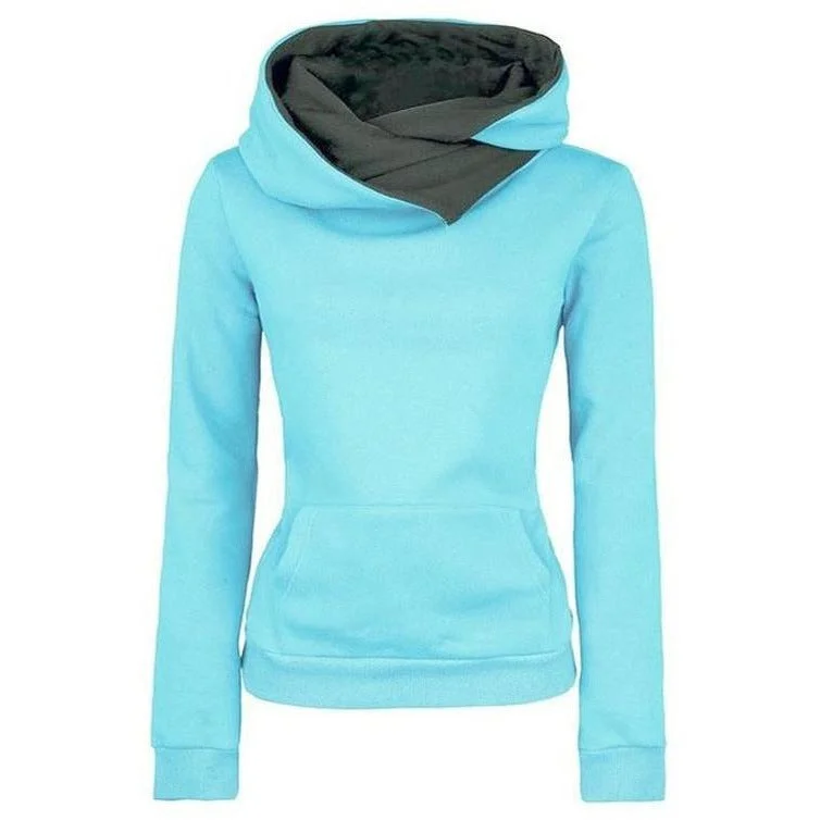 Floral Prints American Style Slim Fit Hoodie
