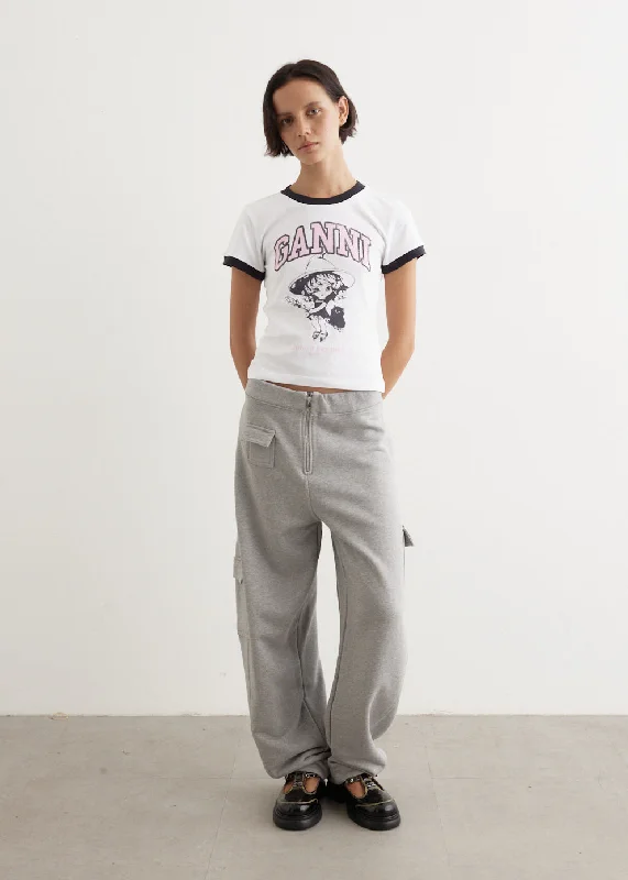 Fashion Expert Heavy Terry Curved Pants