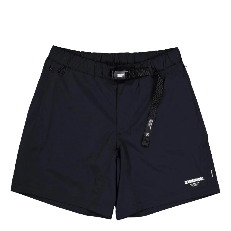 Classic Color Multifunctional Short Pants Black