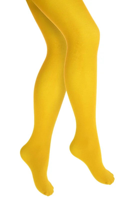 Modern Chic PANTYHOSE Tights Stockings Hosiery Womens Ladies Plain Colours - Yellow - One Size Fits Most Modern Chic PANTYHOSE Tights Stockings Hosiery Womens Ladies Plain Colours - Yellow - One Size Fits Most